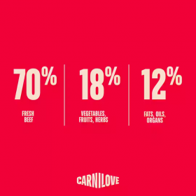 Ултра премиум суха храна за подрастващи котенца Carnilove TRUE FRESH Beef Dry Food for Kittens със 70% прясно говеждо месо 400гр